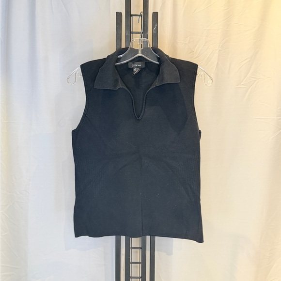 croft & barrow Tops - Croft & Barrow‎ Black Sleeveless Tank Top